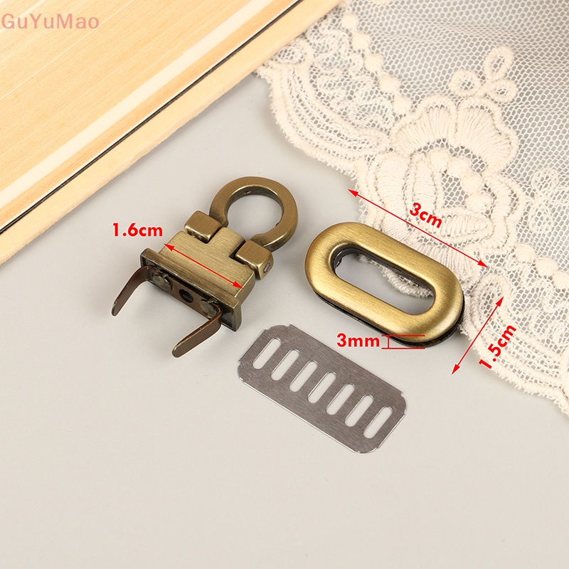 [cxGUYU] Khóa Xoắn Bằng Kim Loại Dùng Làm Túi Xách DIY