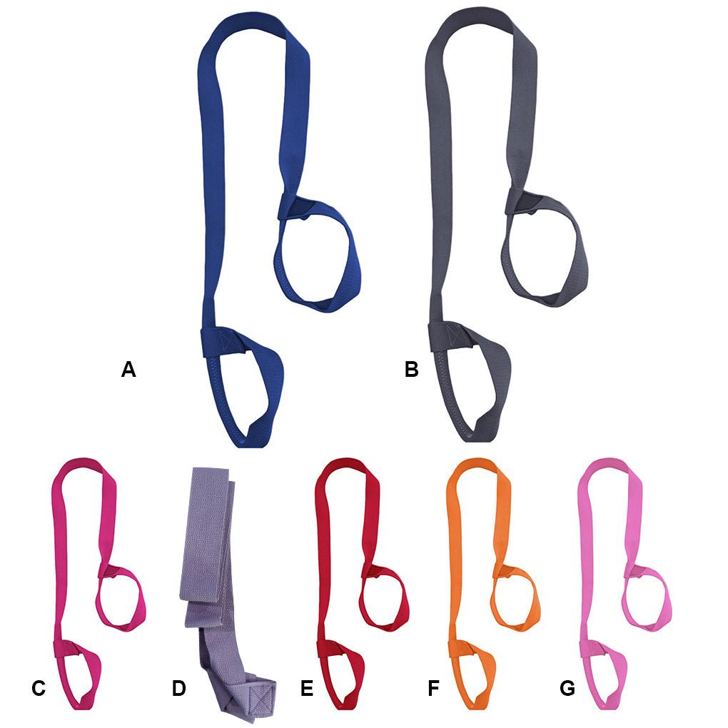 Dây Đeo Thảm Tập Yoga Chất Liệu Cotton Màu Xám Đậm Tùy Chỉnh Tiện Dụng