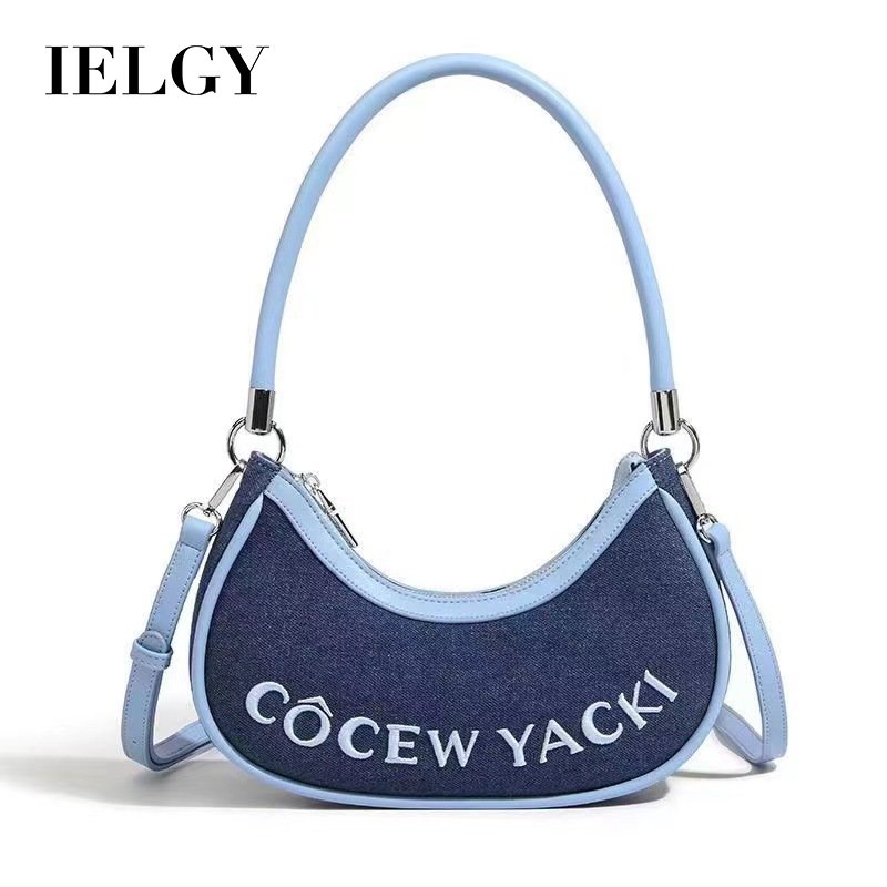 Túi Đeo Vai / Kẹp Nách / Đeo Chéo In Chữ Phối Màu Độc Đáo Thời Trang