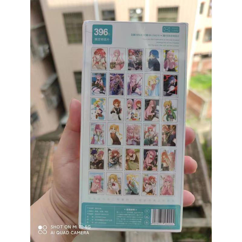 Hộp 396 Tấm Thẻ Ảnh LOMO Nhóm Nhạc The Rock Gotou Hitori Ijichi Nijika Yamada Ryo Kita Ikuyo