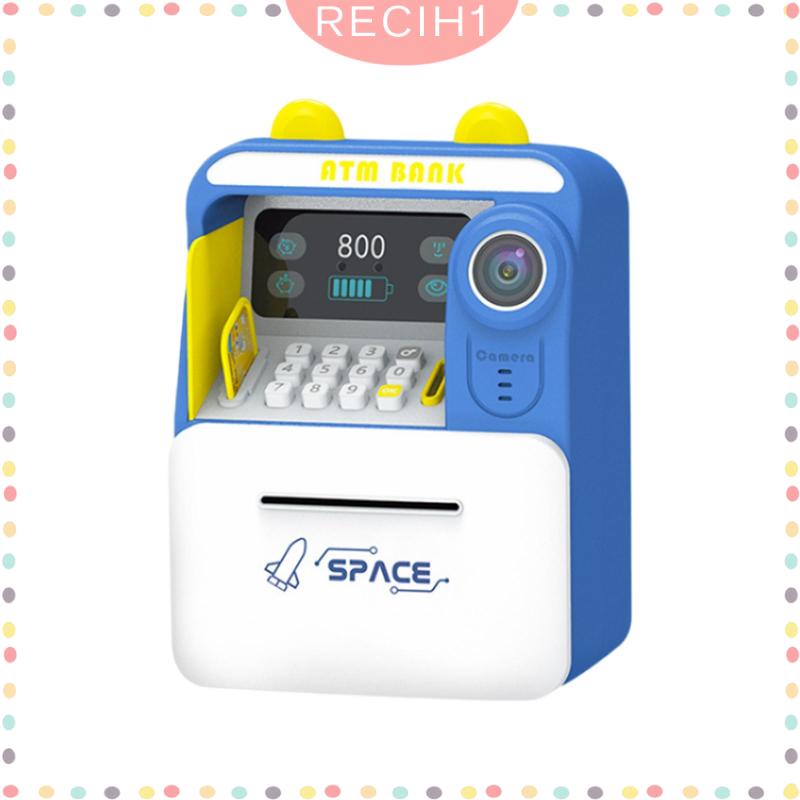 Hộp Đựng Tiền Tiết Kiệm Hình Máy Điện Tử Có Mật Khẩu Kỹ Thuật Số Độc Đáo Cho Bé