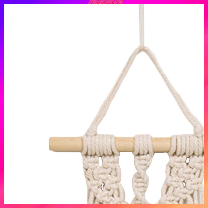 [Predolo2] Macrame Đan Treo Tường Trang Trí Mặt Dây Phong Cách Bohemian Cho Đám Cưới Dorm Cửa Sổ