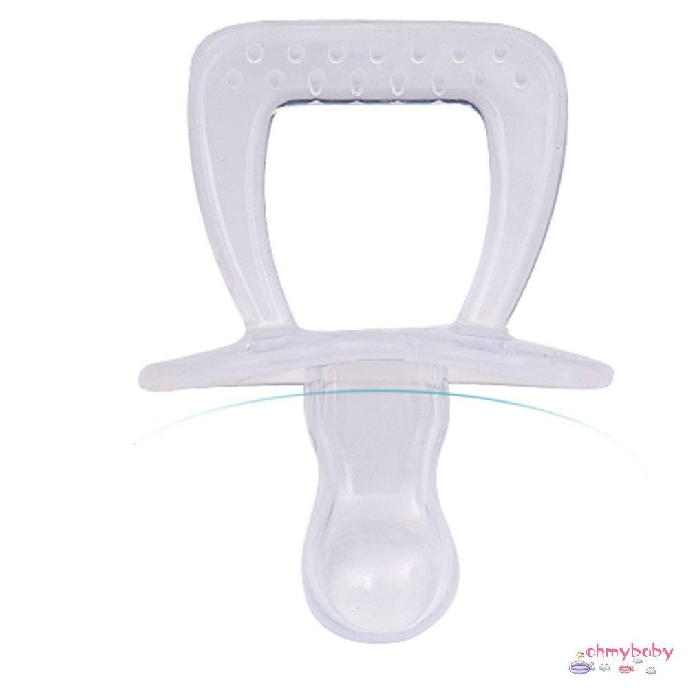 [Ready] Núm vú giả trong suốt an toàn cho bé mới biết đi Sootherer Care bằng silicon chống bụi Bpa Free [Z/14]
