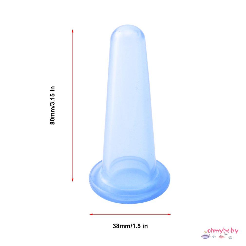 [OMB] 5 Cái/bộ Mặt Silicon Mắt Giác Hơi Bình Massage Nâng Cơ Ly Với Cọ Rửa Làm Đẹp Da Chăm Sóc Sức Khỏe [Z/3]