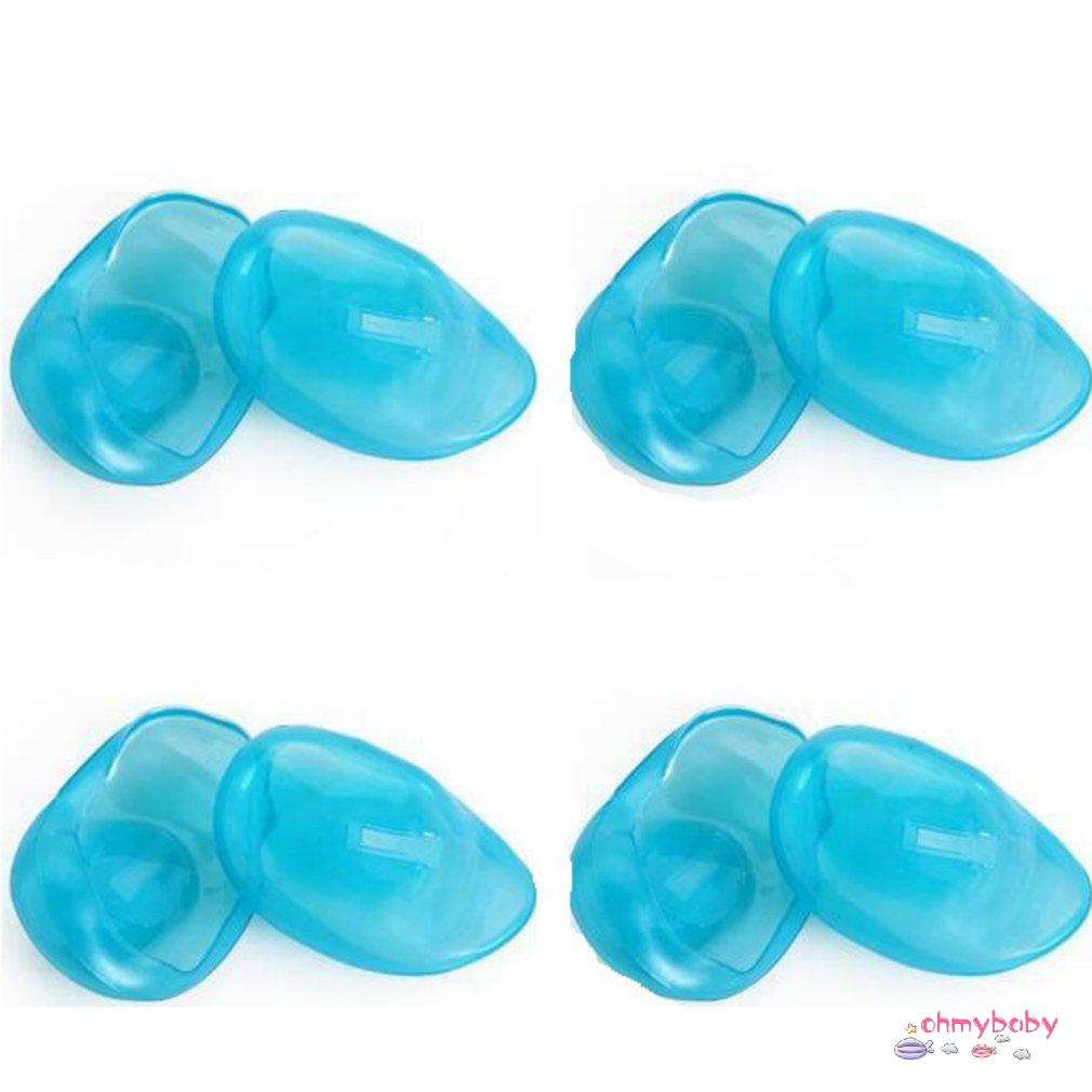 [OMB] Ốp Tóc Nhuộm Bao Tai 2 Nắp Bảo Vệ Du Lịch Màu Tắm Nước Gội Uốn Lá Chắn [Z/10]