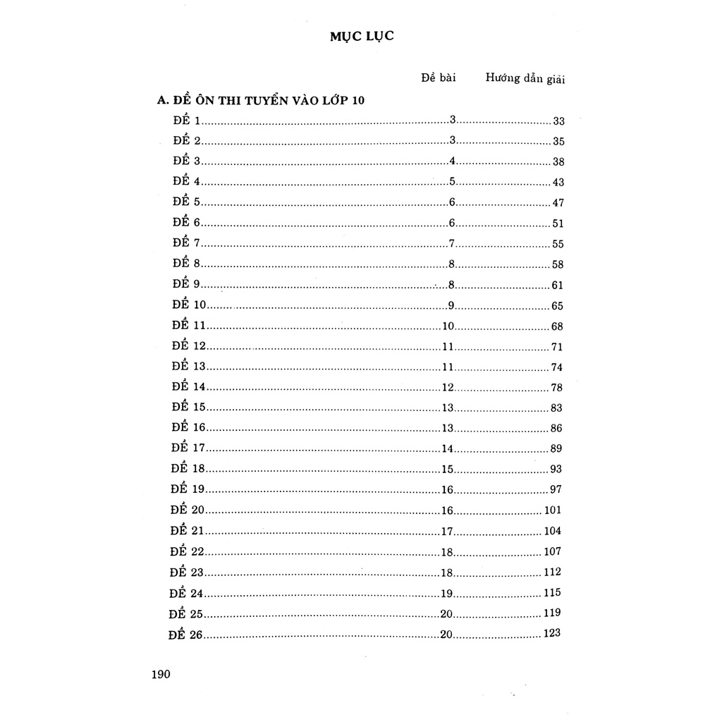 Sách Bộ Đề Thi Môn Toán 9 Vào Lớp 10
