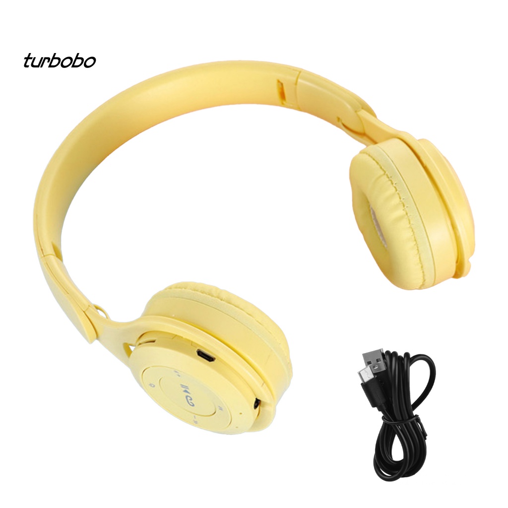 Tai Nghe Chụp Tai Y08 Kết Nối Bluetooth 5.0 Có Micro Âm Thanh Stereo Sống Động Và Phụ Kiện