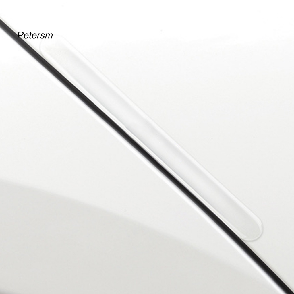 Bộ 4 / 6 Miếng Dán PVC Chống Trầy Xước Chống Va Chạm Họa Tiết Hoạt Hình Dễ Thương Cho Xe Hơi