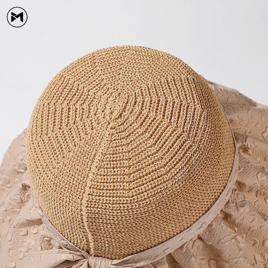 Nón Vành Rộng Thoáng Khí Dập Nổi Ba Chiều Phong Cách Hàn Quốc Hàng Mới 2023