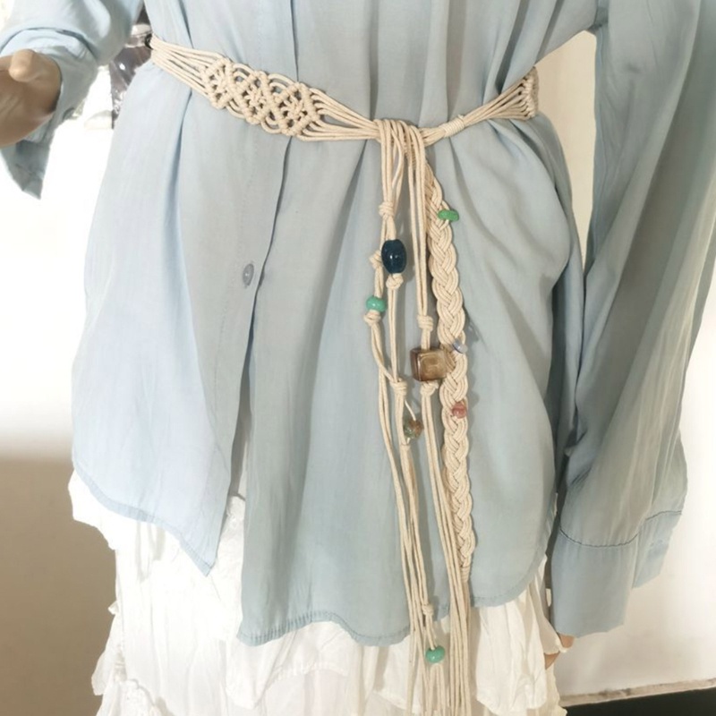 Thắt Lưng Mỏng Nhiều Kiểu Dáng Phong Cách Bohemian Cho Nữ