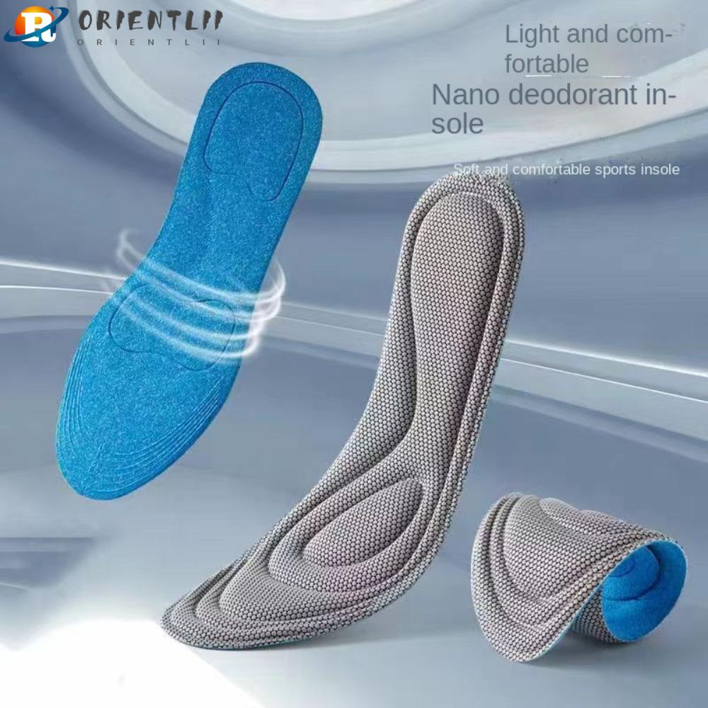 Set 4 Cặp Đế Lót Giày Bằng Cao Su Non Nano Kháng Khuẩn