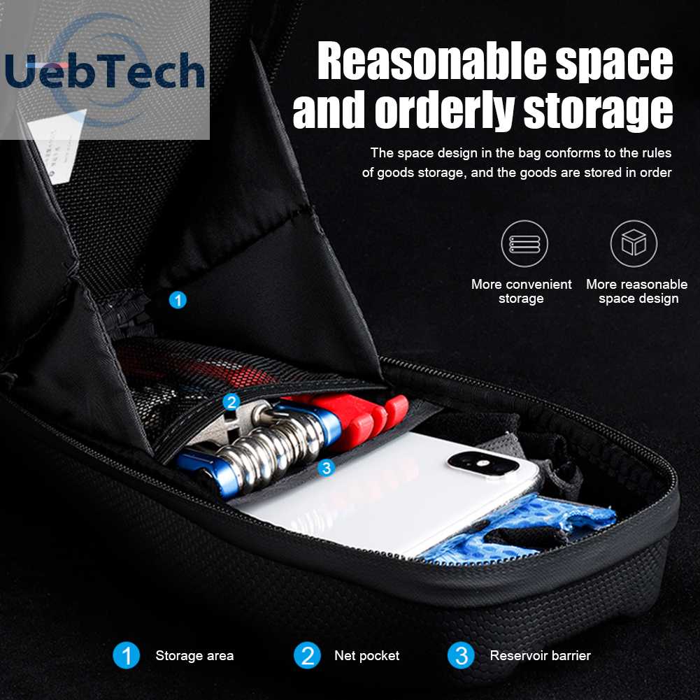 Gub Túi Đựng Đồ Dùng Treo Phía Trước Xe Điện M365 PRO 2 Cỡ Lớn Tiện Dụng