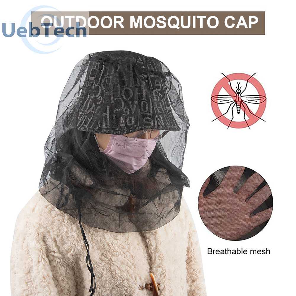 Lưới Trùm Đầu Chống Muỗi Tiện Dụng Khi Đi Cắm Trại