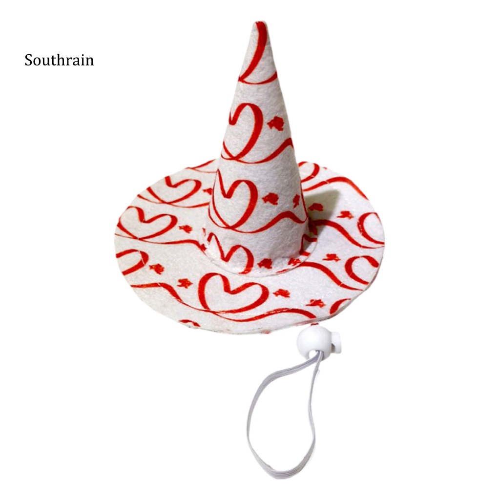 Mũ Đội Bằng Vải Không Dệt Chống Nước In Họa Tiết Trái Tim Dành Cho Thú Cưng