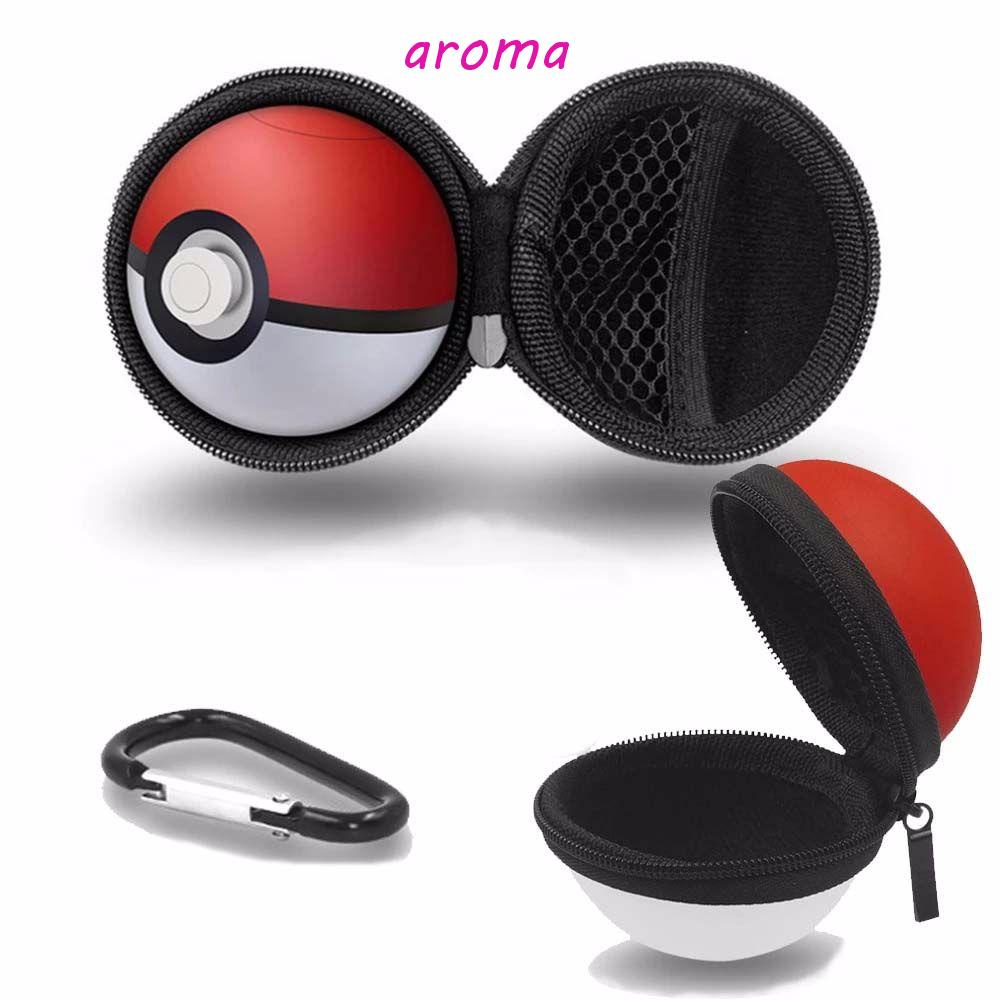 Vỏ Cứng Đựng Bảo Vệ Tay Cầm Chơi Game Switch Có Khóa Kéo Hình Quả Bóng Pokemon