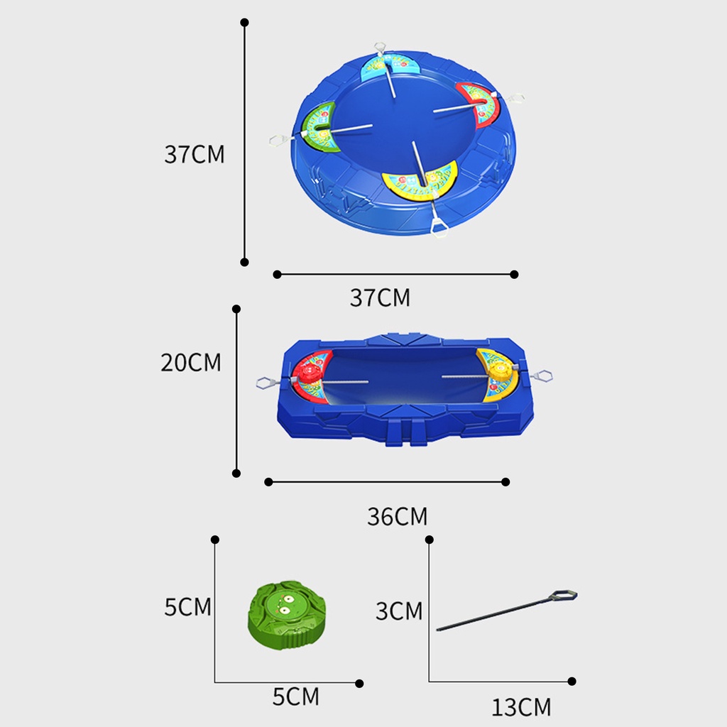 Đồ Chơi Con Quay Chiến Đấu 4 / 2 Người Độc Đáo Cho Bé