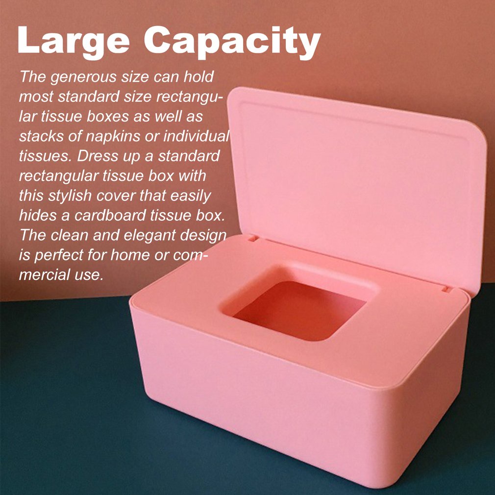 =Christmas=Wipe Dispenser Wipes Storage Box Rectangular Dust-proof Tissue Boxes