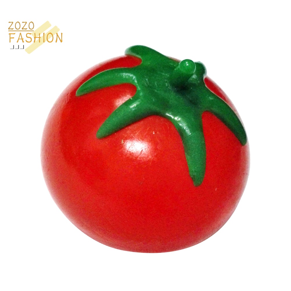 Đồ Chơi Nắn Bóp Đàn Hồi Giảm Stress Hình Mắt Cà Chua