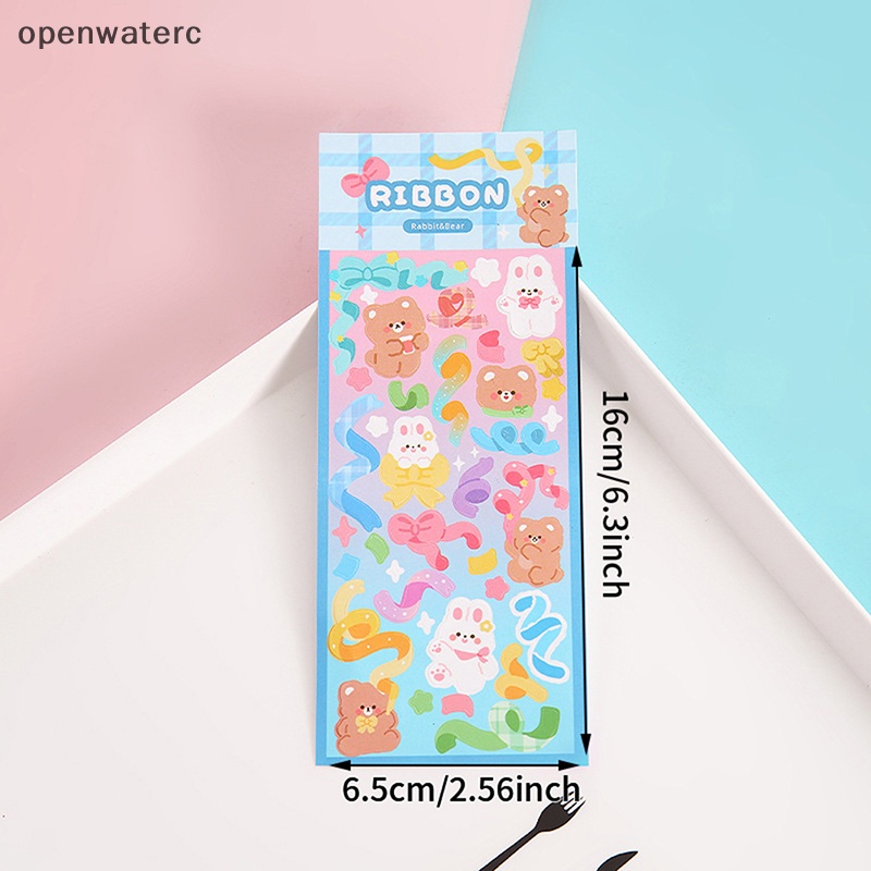 Bộ 6 Tấm Sticker Họa Tiết Hoạt Hình Dễ Thương Bắt Mắt Sành Điệu