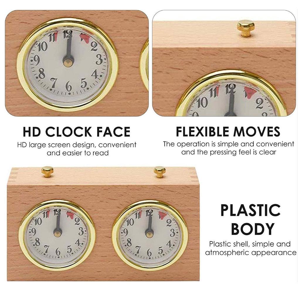 [Choo] Đồng Hồ Cơ Đếm Giờ Bằng Hợp Kim Không Cần Pin