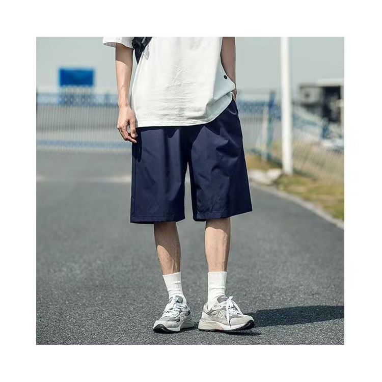 Quần Short Dáng Suông Rộng Phong Cách Thời Trang Mùa Hè Dành Cho Nam Giới