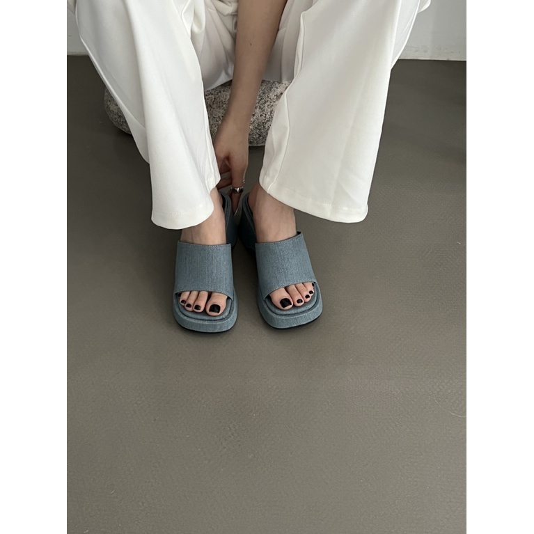 Dép Sandal Đế Xuồng Hở Ngón Thời Trang Mùa Hè Dành Cho Nữ