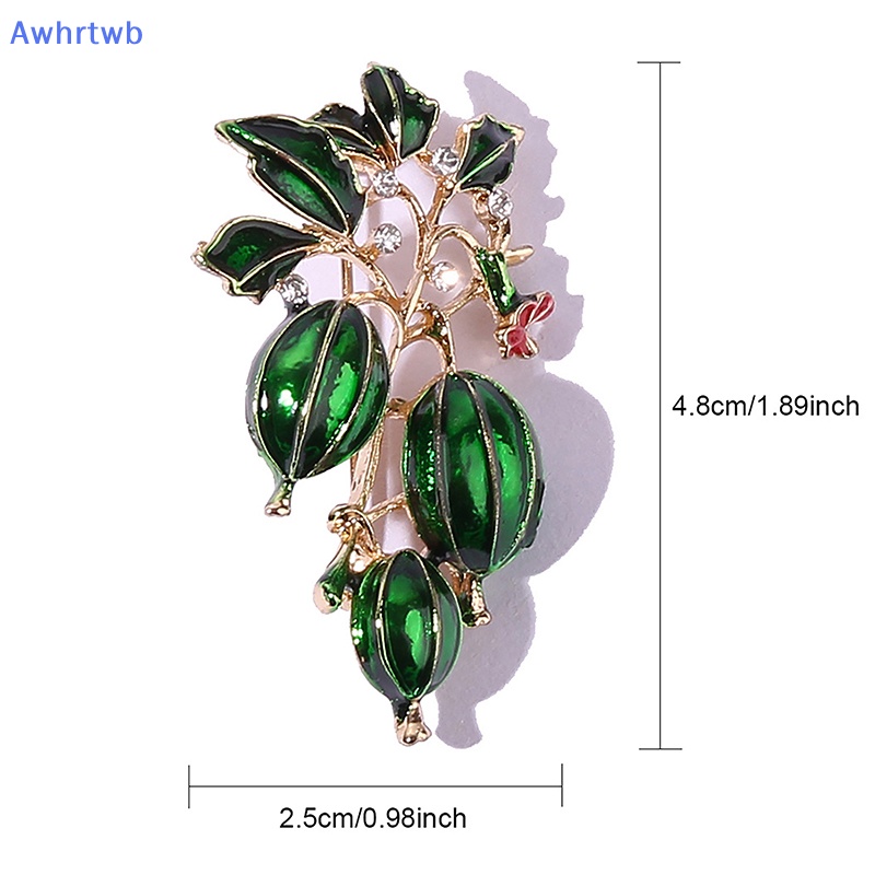 Ghim Cài Áo Hình Trái Cây Thời Trang Dành Cho Nữ Mới