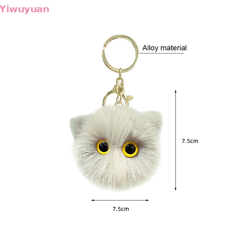 Móc Khóa Hình Mèo Nhồi Bông Đáng Yêu Mới