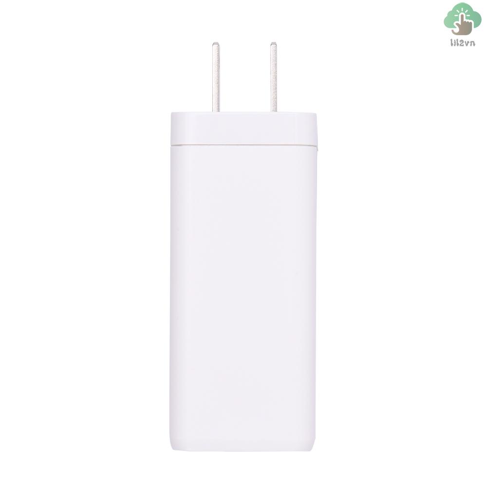 Củ Sạc Nhanh Lili31 GaN 65W USB QC3.0 PD2.0 Type-C Cho iPhone 12 / 11 Notebook Tablet Samsung 100-240V