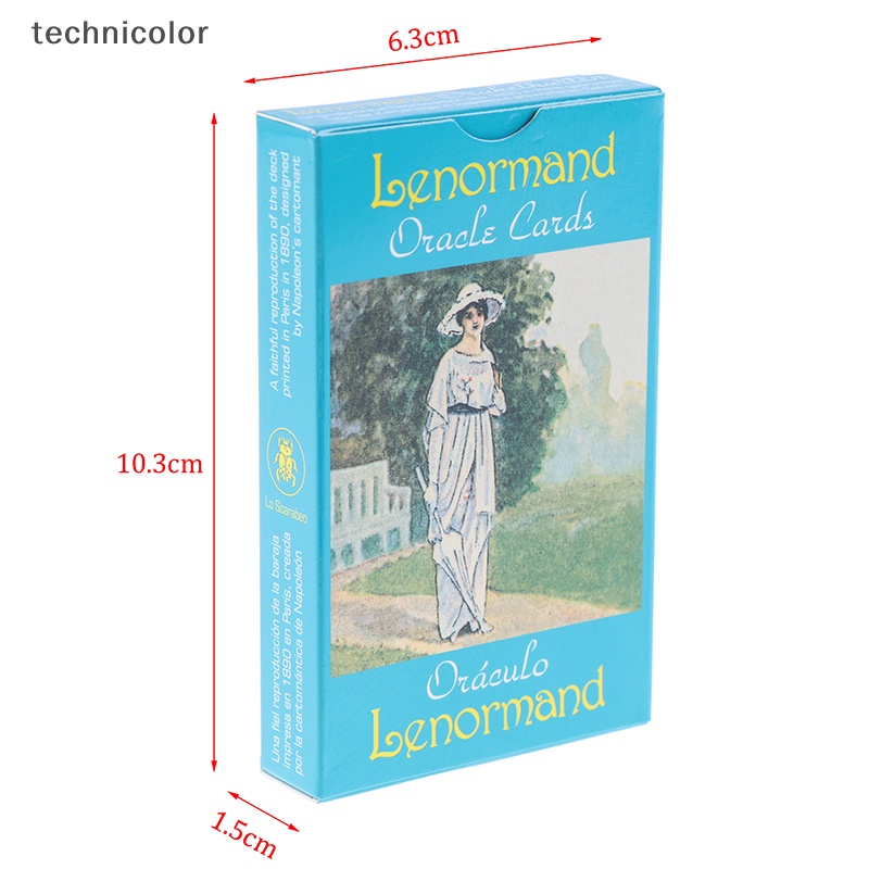 Hộp 36 Lá Bài Tarot Phiên Bản Tiếng Anh Lenormand Oracle