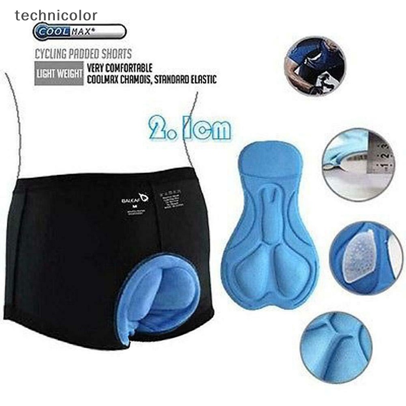 Quần Short Đạp Xe Có Đệm 3D technicolor Cho Nam