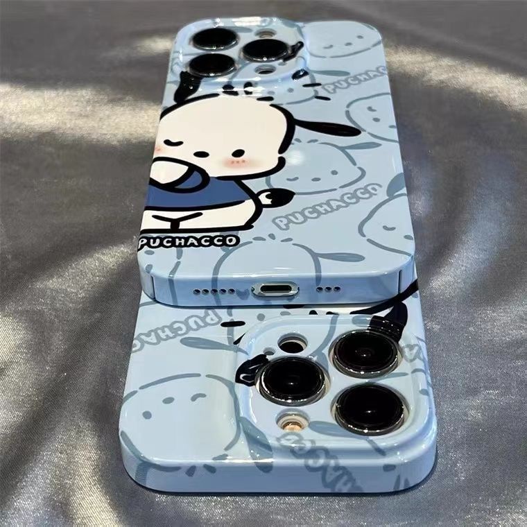 Ốp Điện Thoại Cứng Siêu Mỏng 12 Pacha Dog Cho iPhone13 14Pro11 JD8M