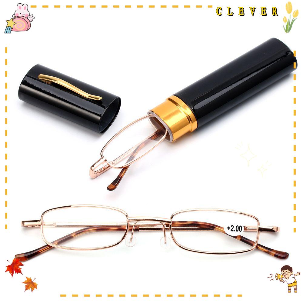 Kính Đọc Sách + Hộp Đựng Bằng Kim Loại 1.00 ~ + 4.00