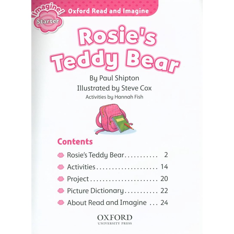 Oxford Read And Imagine: Starter: Rosie's Teddy Bear