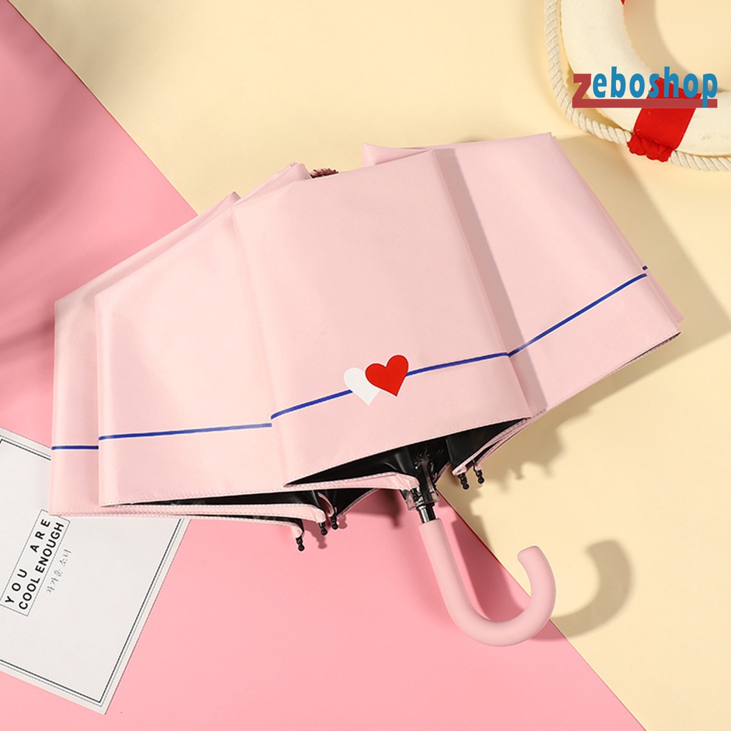 Dù Gấp Gọn Chống Gió Gọn Nhẹ 8 Gia Cố Với Tay Cầm Tiện Dụng Cho Nữ