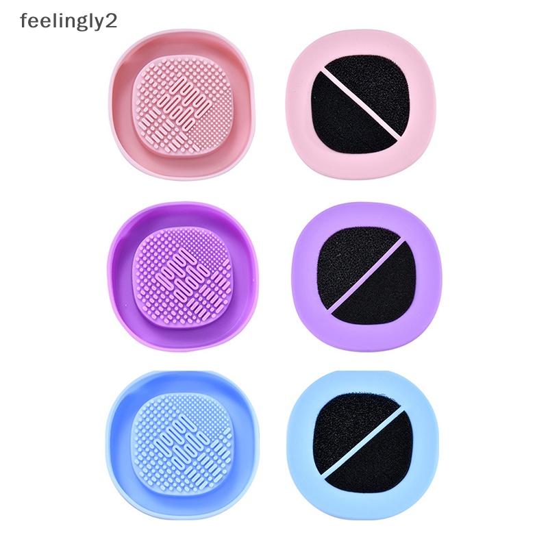 Miếng Silicone Vệ Sinh Cọ Trang Điểm Tiện Dụng Chất Lượng Cao