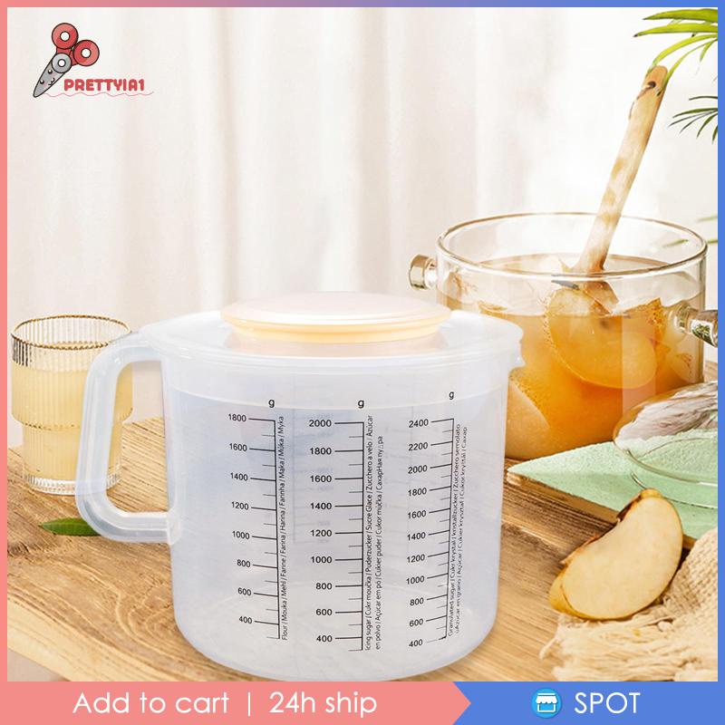 Cốc Đo Lường Làm Bánh Dung Tích 2.5L Kèm Vạch Đo Lường 1