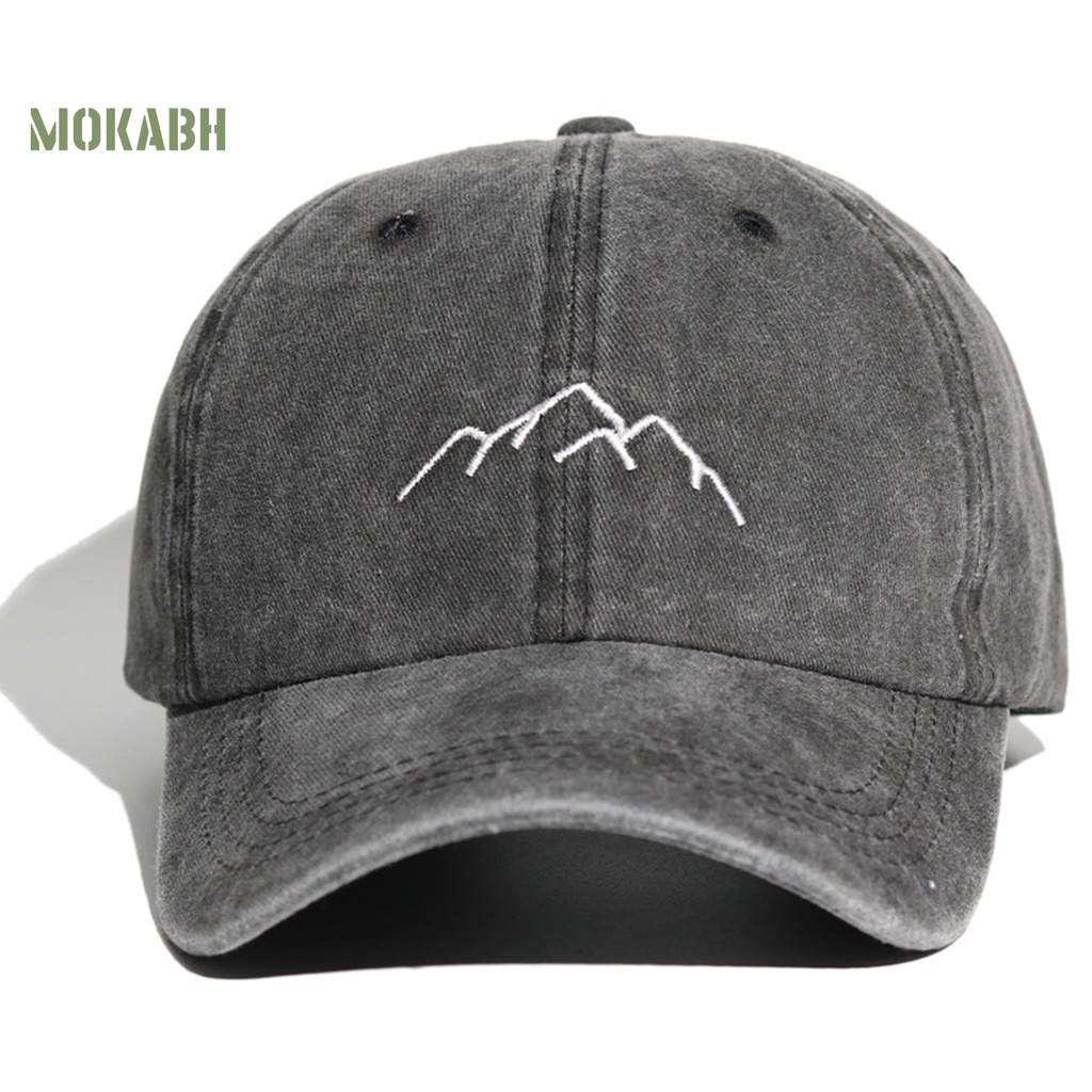 Mũ Lưỡi Trai Màu Trơn Thêu Họa Tiết Có Thể Điều Chỉnh Kích Thước Cho Học Sinh