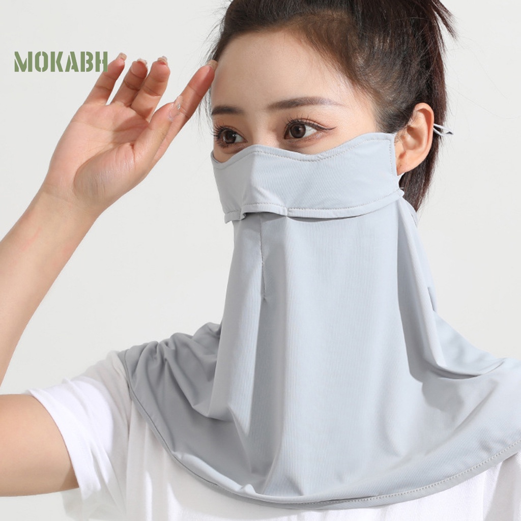 [Mok Abh] Mạng Che Mặt Chống Biến Dạng Nhanh Khô Thiết Thực Cho Rừng