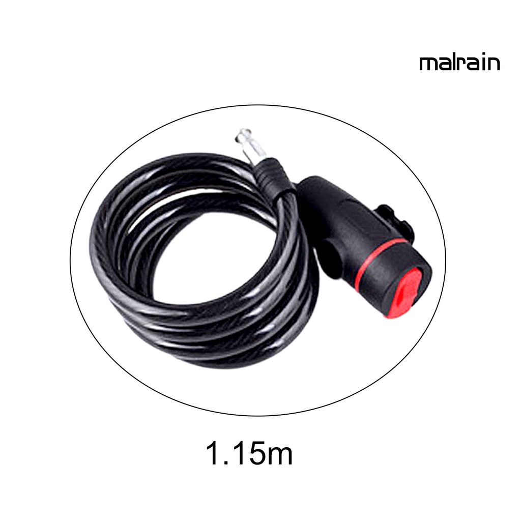 1 Bộ Ổ Khóa Xe Đạp Leo Núi Bằng Kim Loại Độ Bền Cao Kèm Chìa Khóa Tiện Dụng Cho Gia Đình