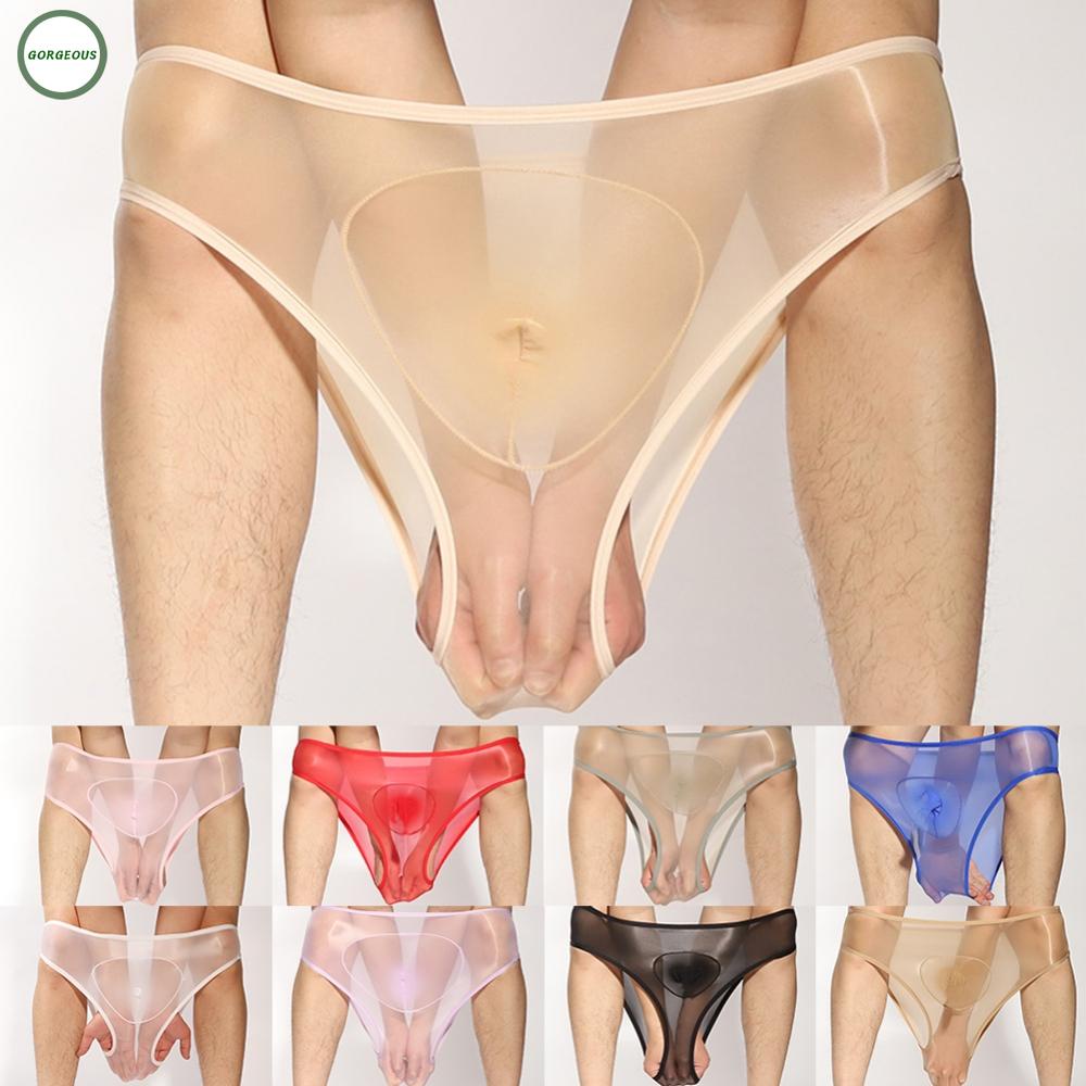 New Coming~Sheer Nylon Stretch Pantyhose Shorts Sexy and Seamless Underwear for Men and Women#Home Essentialses