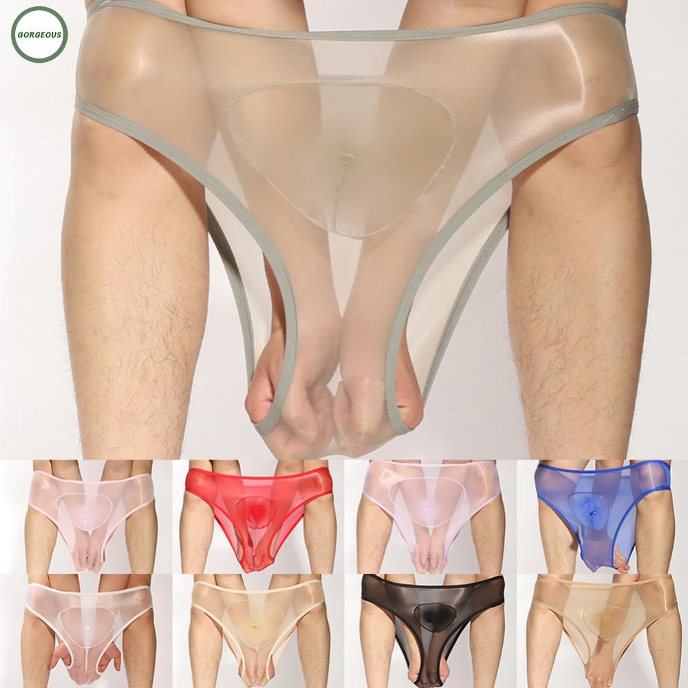 New Coming~Sheer Nylon Stretch Pantyhose Shorts Sexy and Seamless Underwear for Men and Women#Home Essentialses