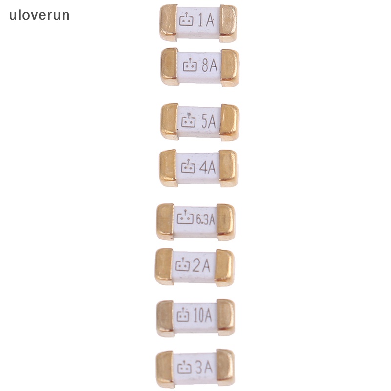 Set 10 Cầu Chì Siêu Nhanh 1808 125v 0451 SMD 1a Đến 10A Chuyên Dụng