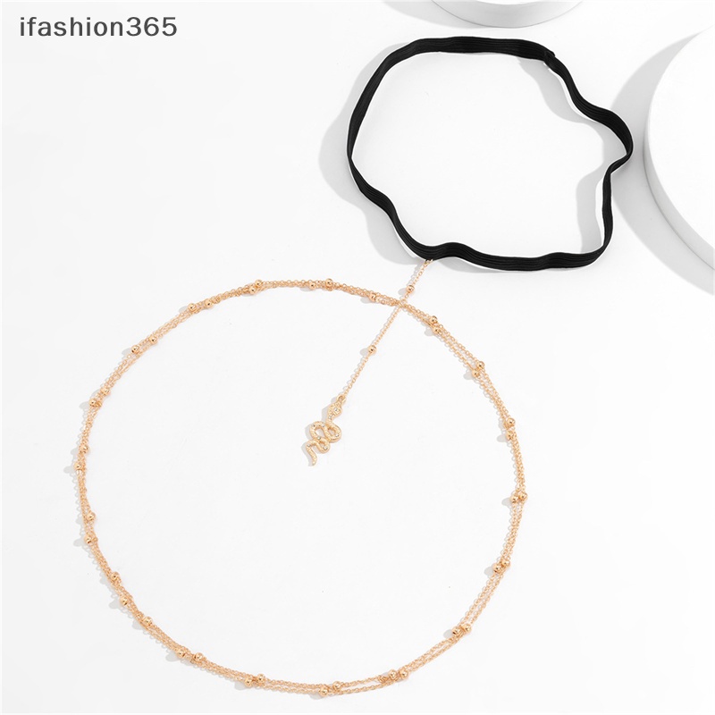 Dây Xích Đeo Đùi Co Giãn Nhiều Lớp Phong Cách Bohemia Thời Trang Cho Nữ ifashion365