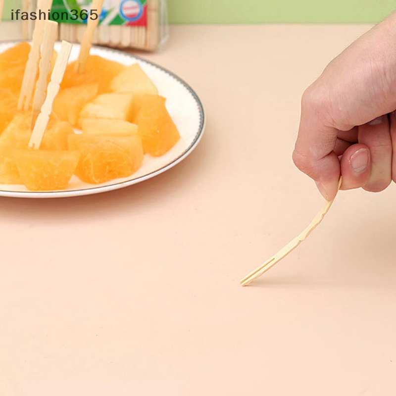 Set 50 Nĩa Tre Ăn Trái Cây / Tráng Miệng ifashion365