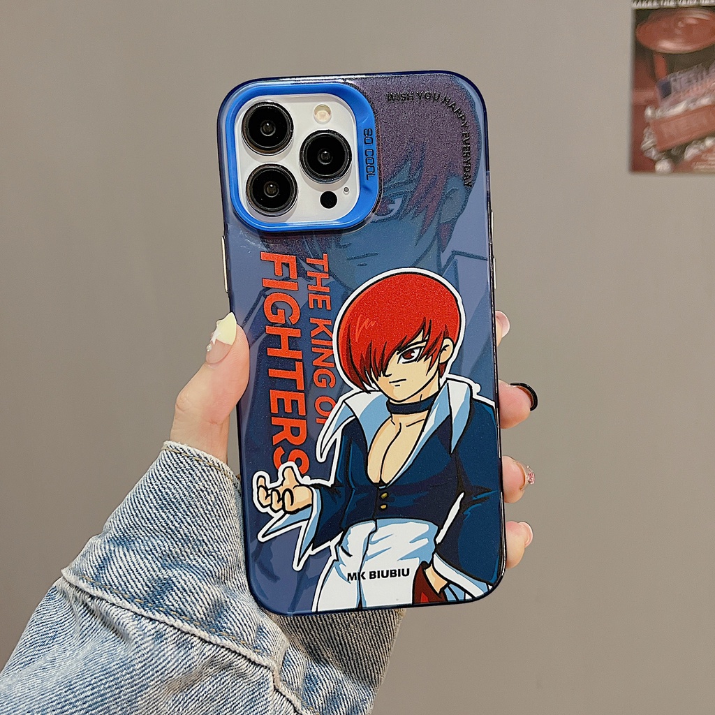 Ốp Điện Thoại TPU Trong Suốt Họa Tiết Hoạt Hình Hai Mặt Cho iPhone 11 13 12 14 Pro Max