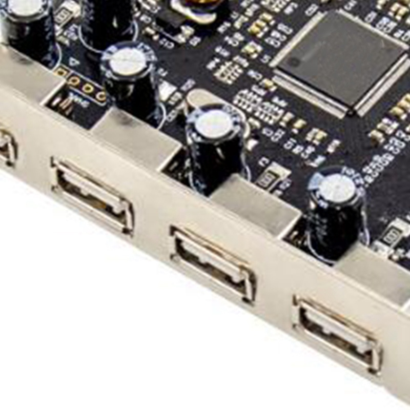 Thẻ Mở Rộng PCI-E 4 Cổng USB 2.0 480Mbps Hỗ Trợ USB1.1 MCS9990 Cho Windows 7 / XP