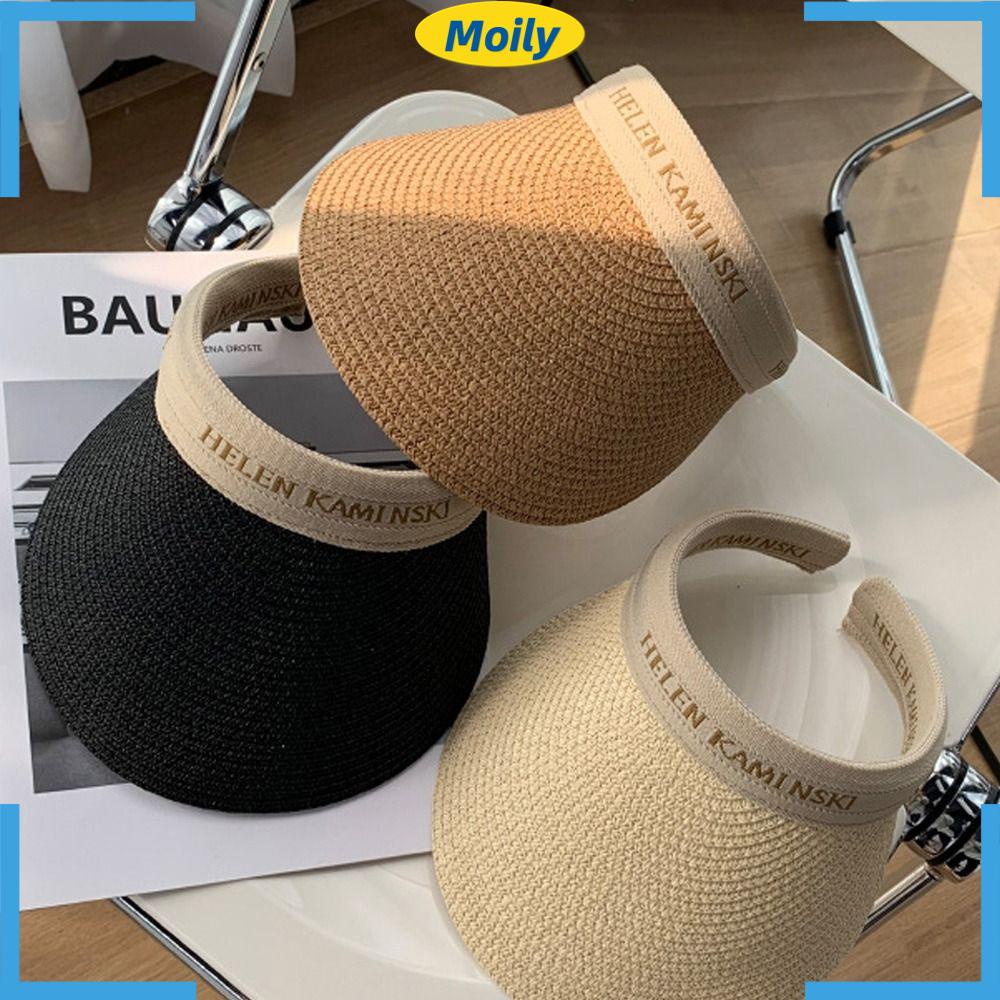 Mũ Vành Hở Chóp Chống Tia UV Thời Trang Đi Biển Mùa Hè