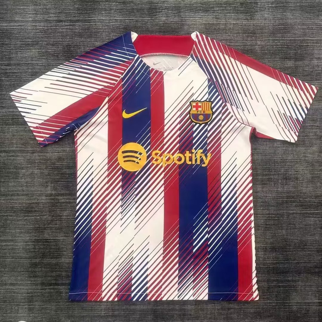 Áo Thun Bóng Đá Ngắn Tay Đội Tuyển Barcelona 2324