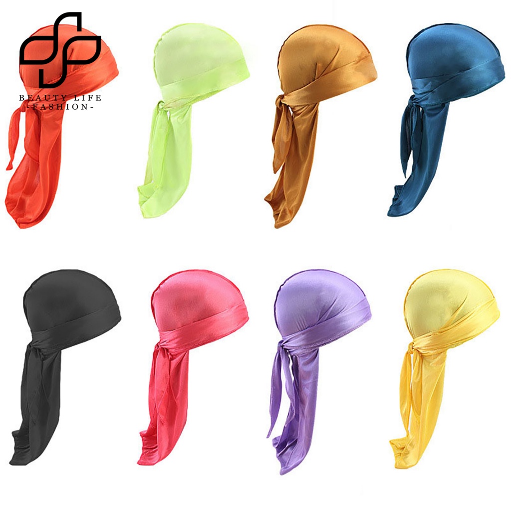 Mũ Trùm Đầu Màu Trơn Siêu Mềm Giữ Ấm Mùa Đông Đuôi Dài Cho Nam Và Nữ